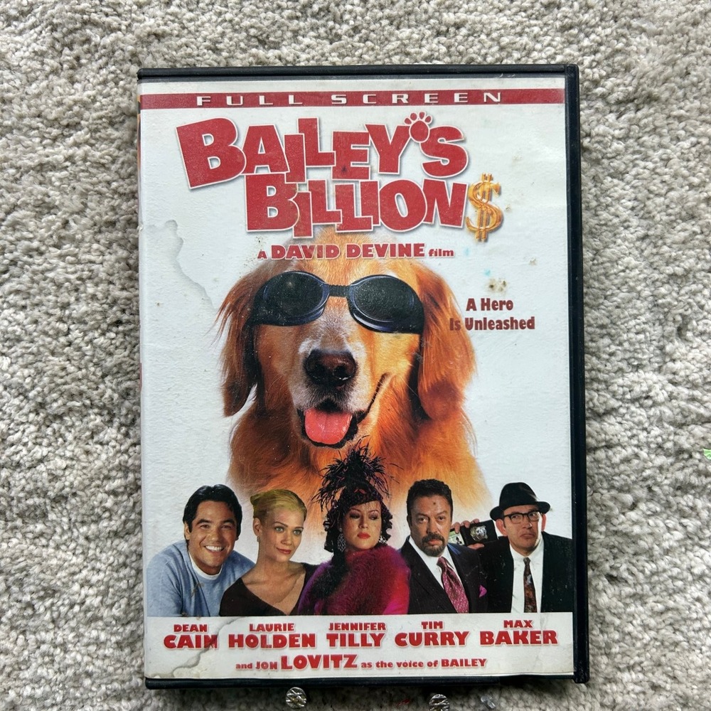 Echo Bridge Bailey's Billions DVD Full Screen Dean Cain Tim Curry Family Comedy
